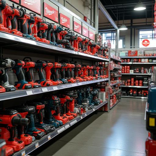 Rak pameran alatan kuasa baharu